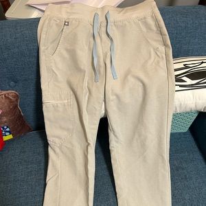 FIGS zamora Space Gray joggers